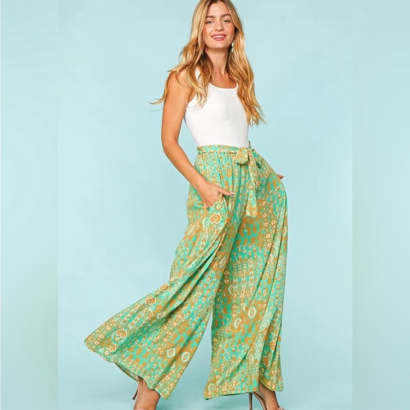 Boho Twofer Jumpsuit - Picture 3 of 11
